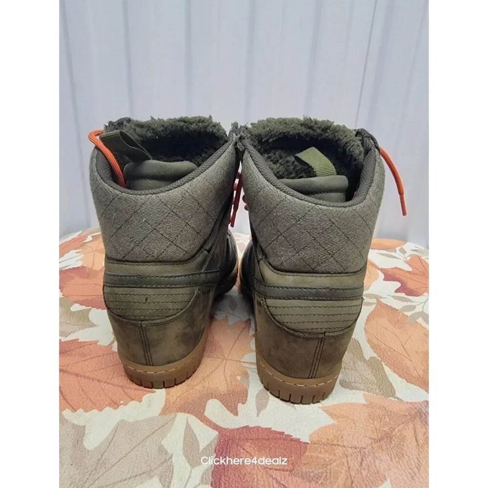 Nike Dunk Sky Hi Hidden Wedge Shoes H2O Repel Women's Size 8 Sneakerboot